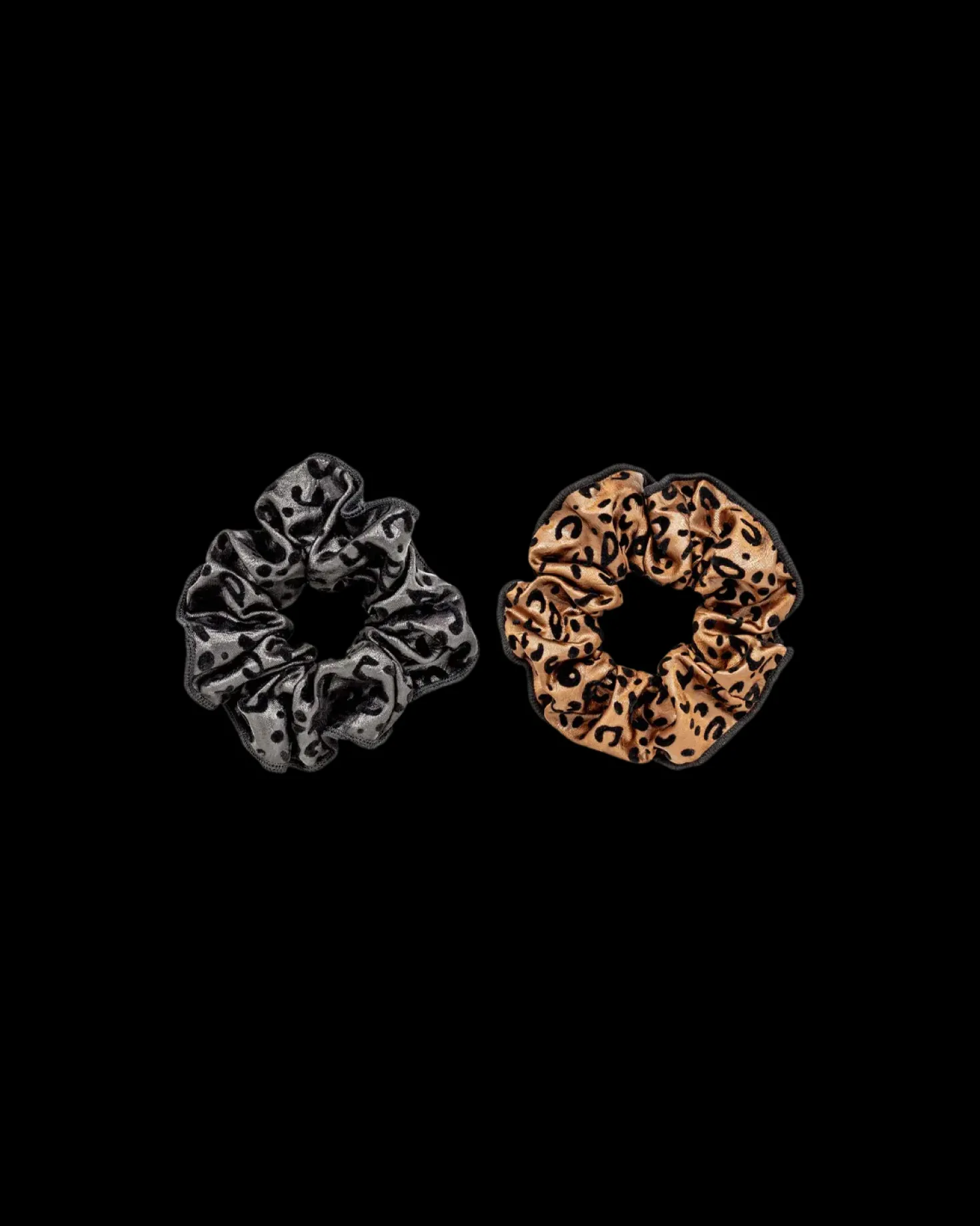 Ensemble d'elastiques á cheveux - Black Leo