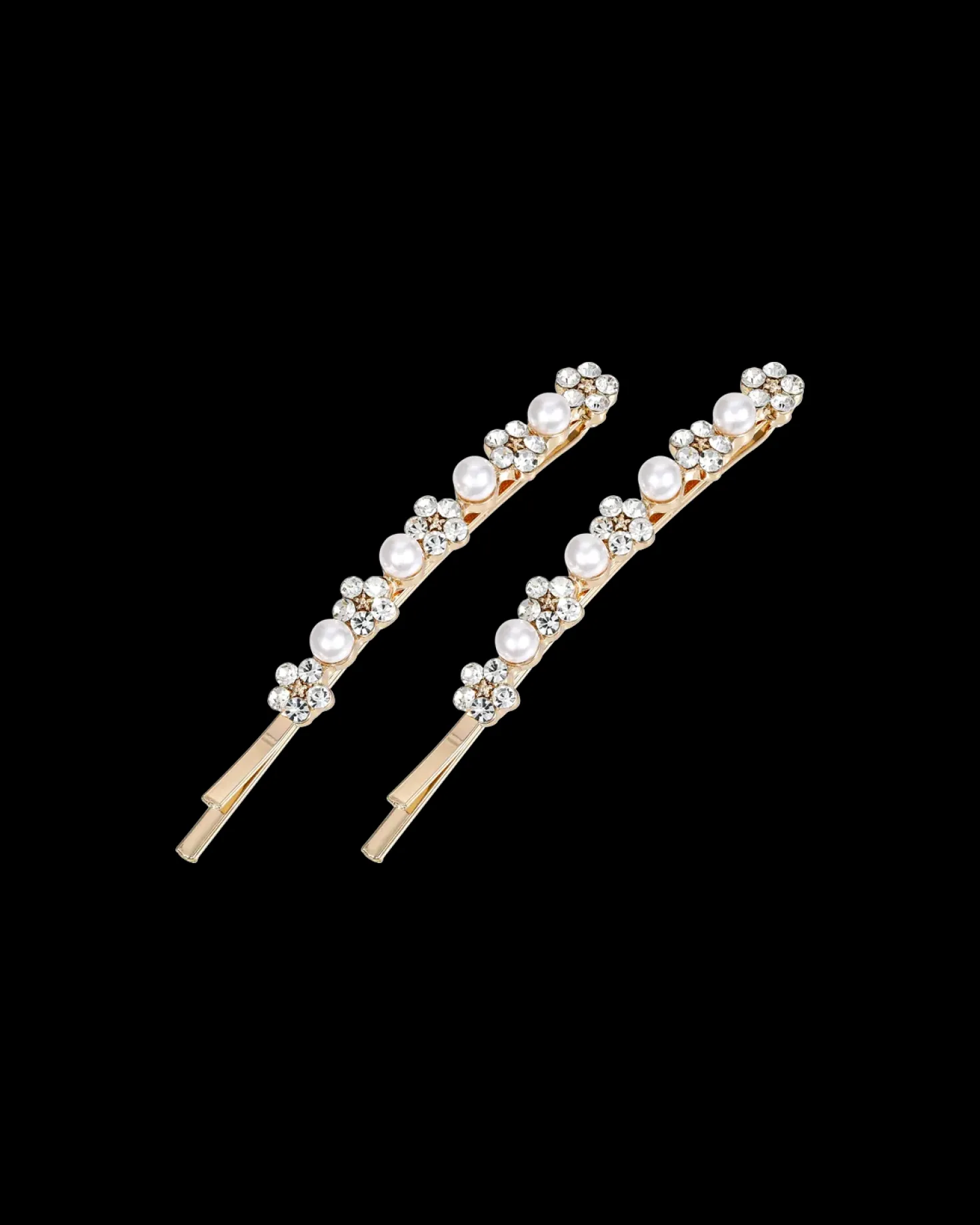 Ensemble d'épingles à cheveux - Shiny Flowers