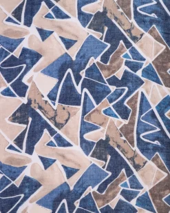 Foulard - Blue Aztec