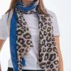 Foulard - Blue Leo