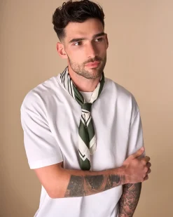 Foulard - Geometric Green
