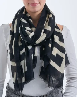 Foulard - Ivory Maze