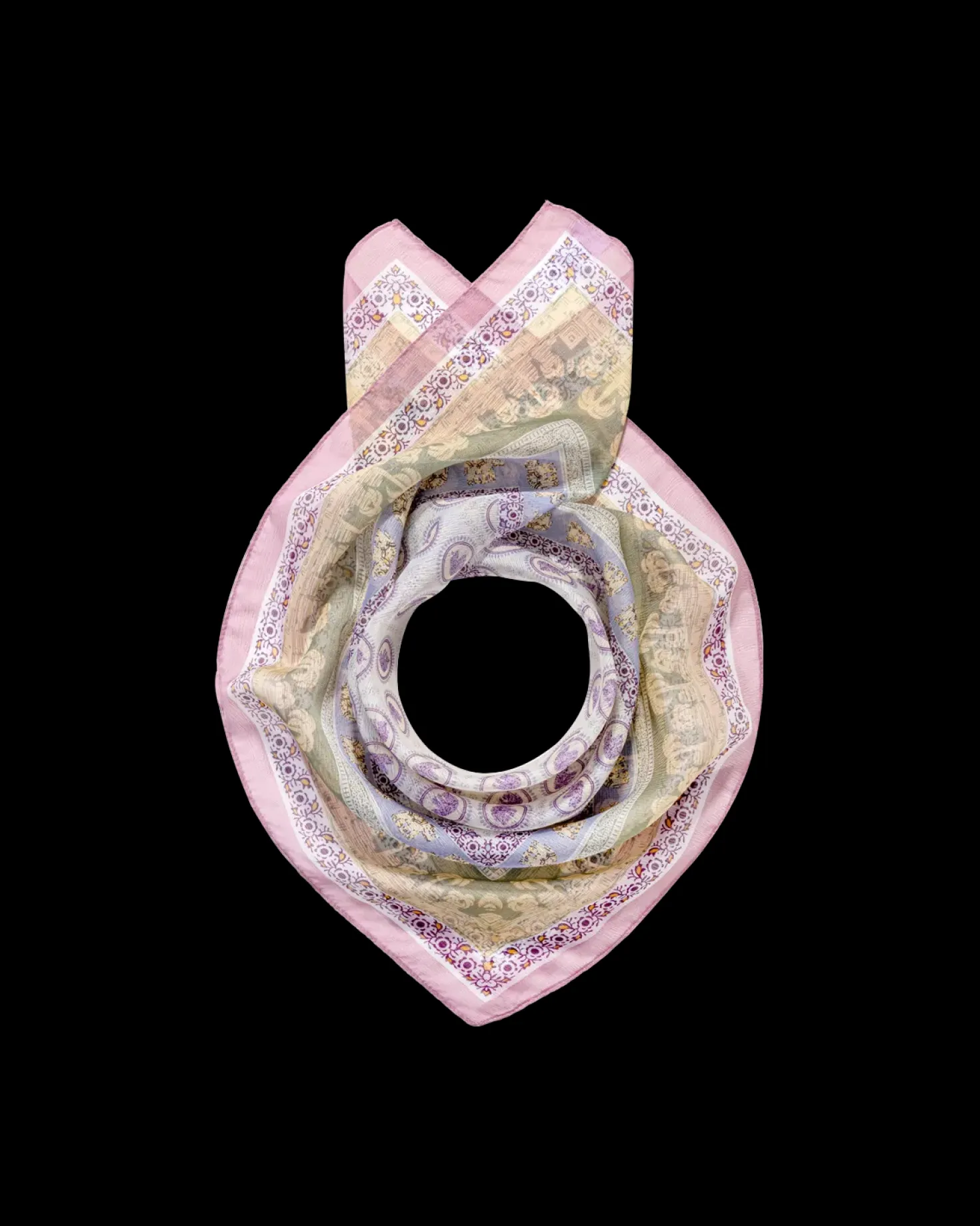 Foulard - Purple Boho