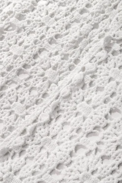 Foulard - White Crochet