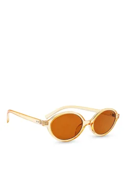 Lunettes de soleil - Beige Oval