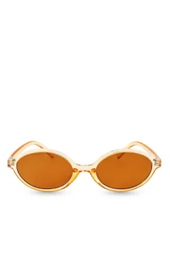 Lunettes de soleil - Beige Oval