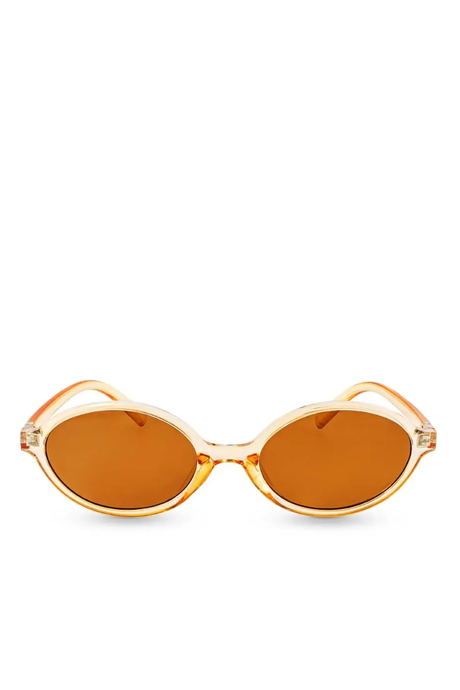 Lunettes de soleil - Beige Oval