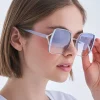 Lunettes de soleil - Blue Square