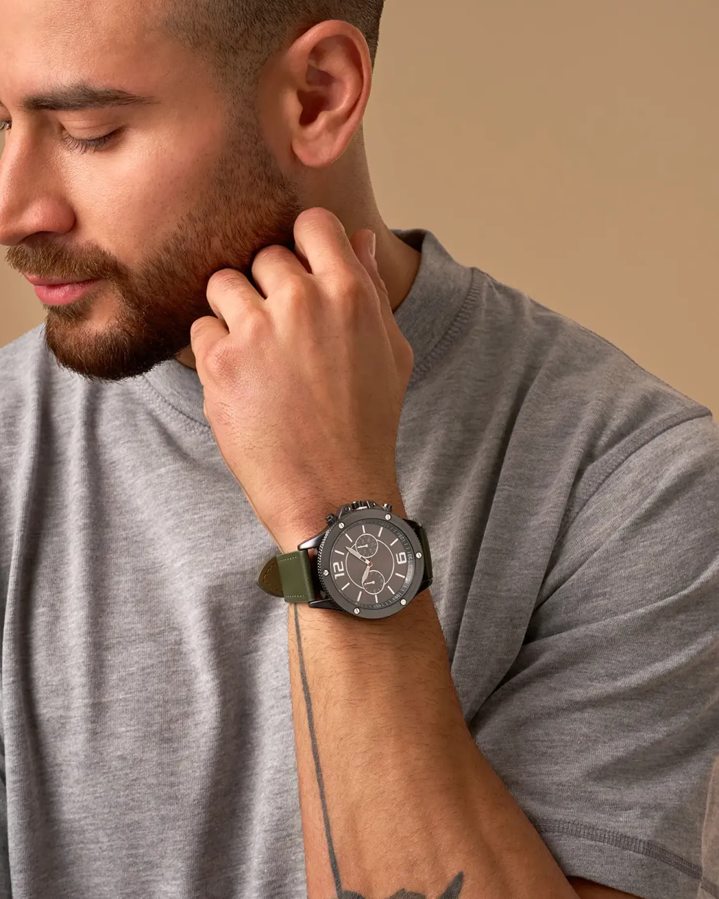 Montre pour homme - Dark Green