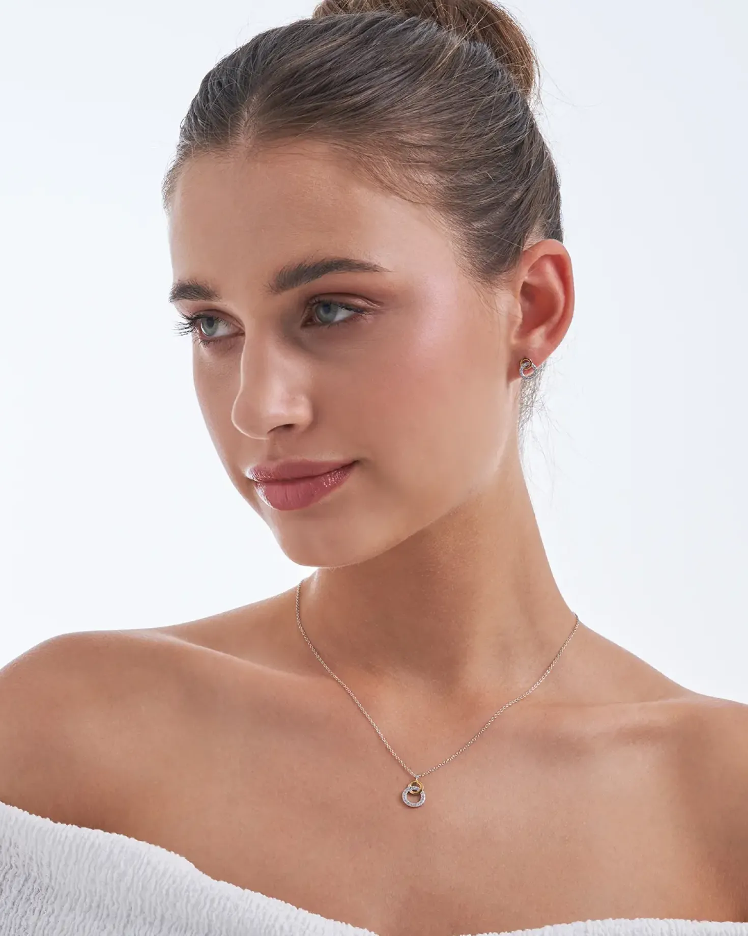 Parure de bijoux - Bicolor Sparkle