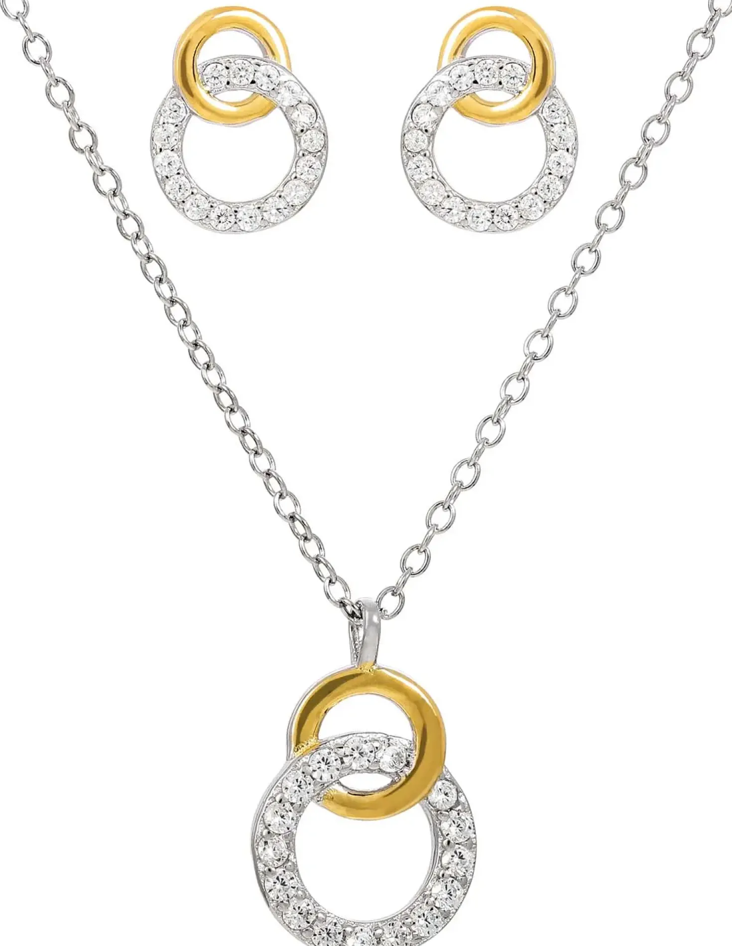 Parure de bijoux - Bicolor Sparkle