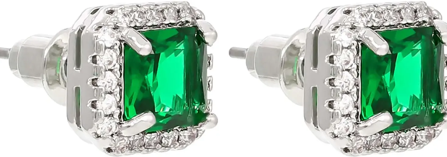 Parure de bijoux - Emerald Zirkonia