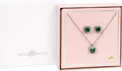 Parure de bijoux - Emerald Zirkonia