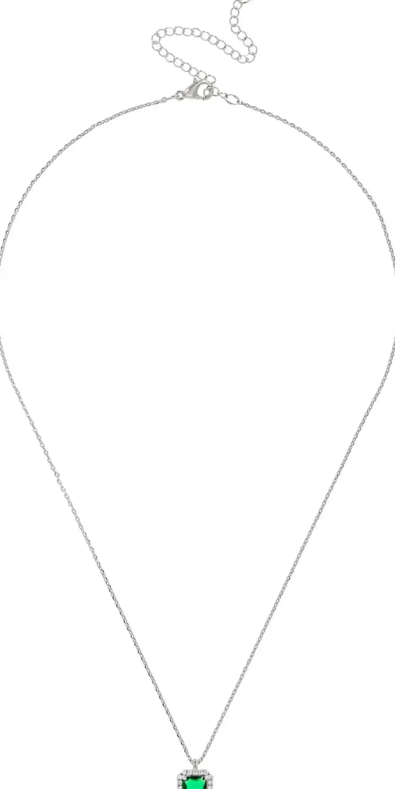 Parure de bijoux - Emerald Zirkonia