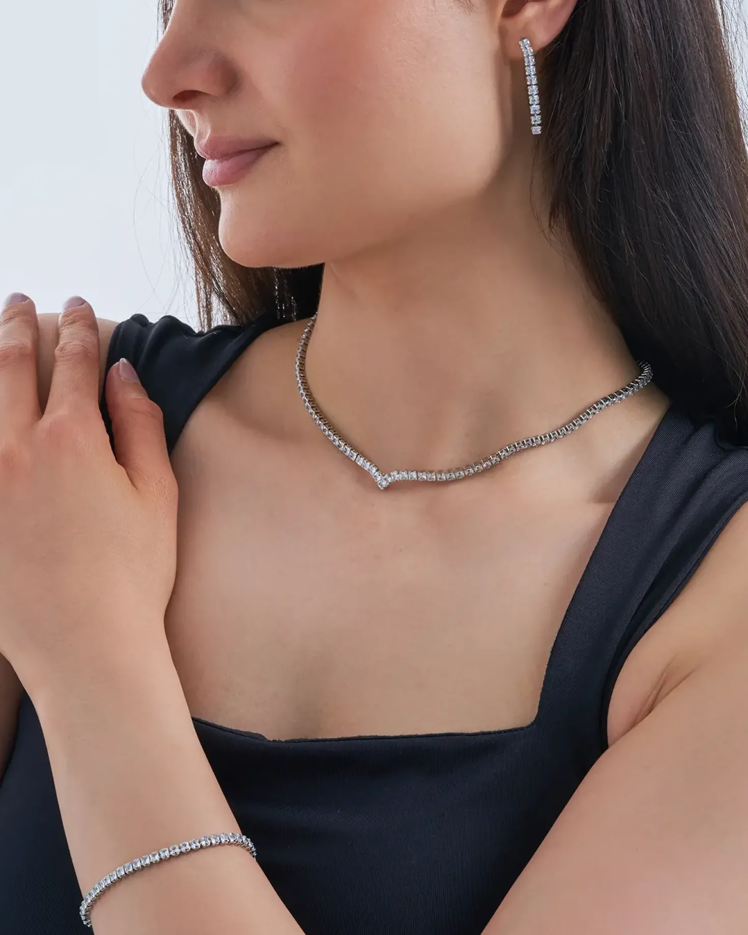 Parure de bijoux - Icy Silver