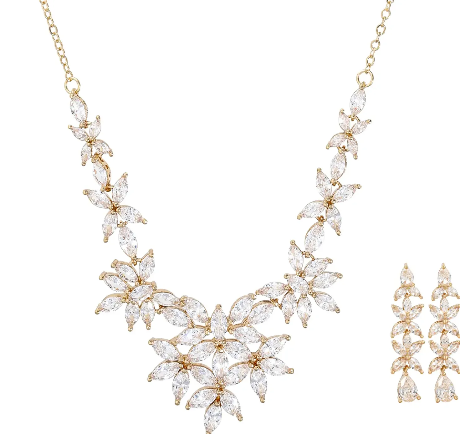 Parure de bijoux - Sparkling Flowers