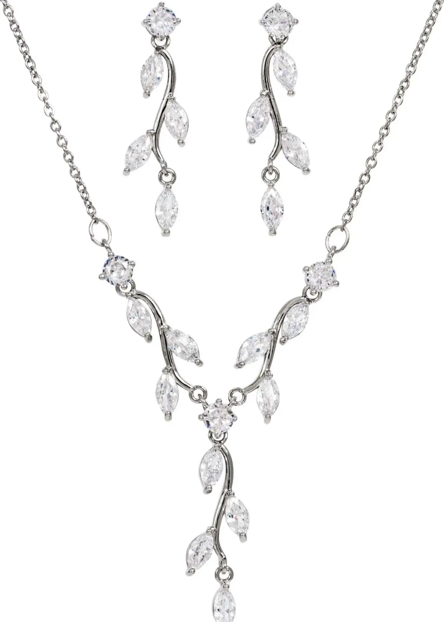 Parure de bijoux - Sparkling Leaves