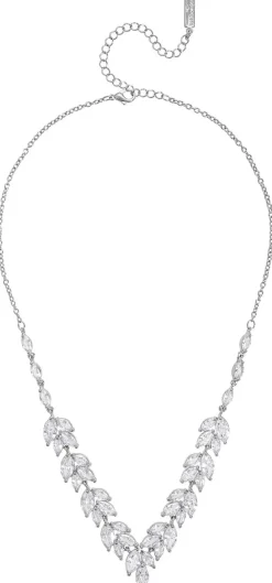 Parure de bijoux - Zirconia Leaves