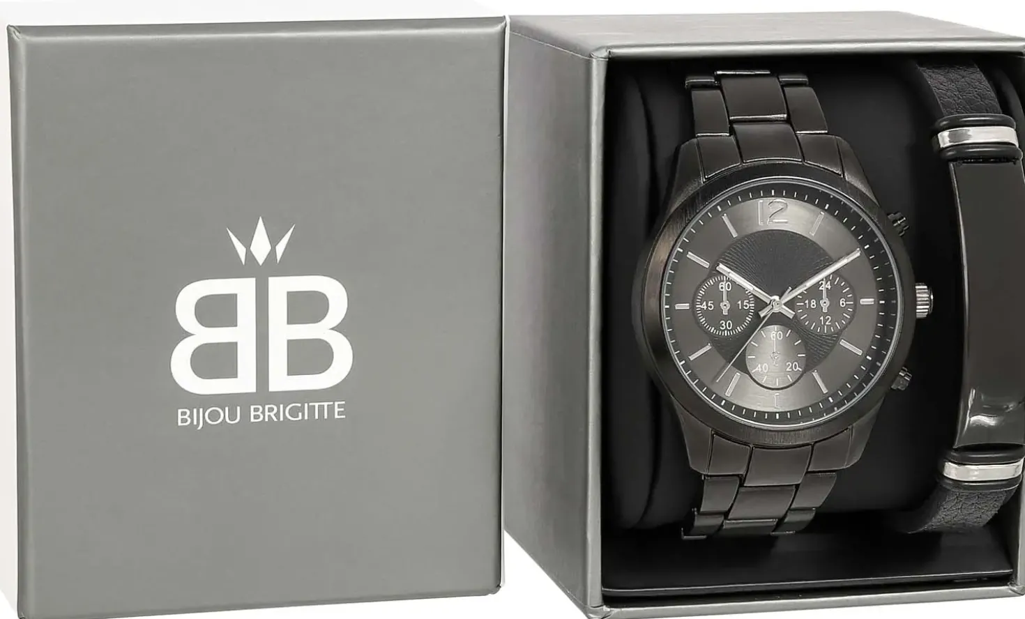 Parure de bijoux pour homme - Fierce Black