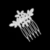 Peigne - Floral Zirconia