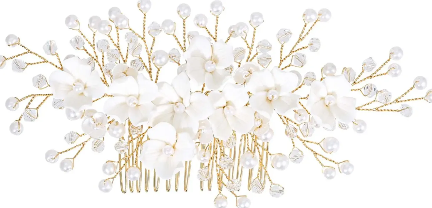 Peigne - Shiny Blossom