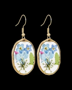 Pendants d'oreilles - Dried Flowers