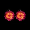 Pendants d'oreilles - Fuchsia Bloom