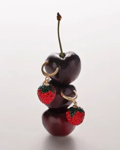 Pendants d'oreilles - Lovely Strawberry