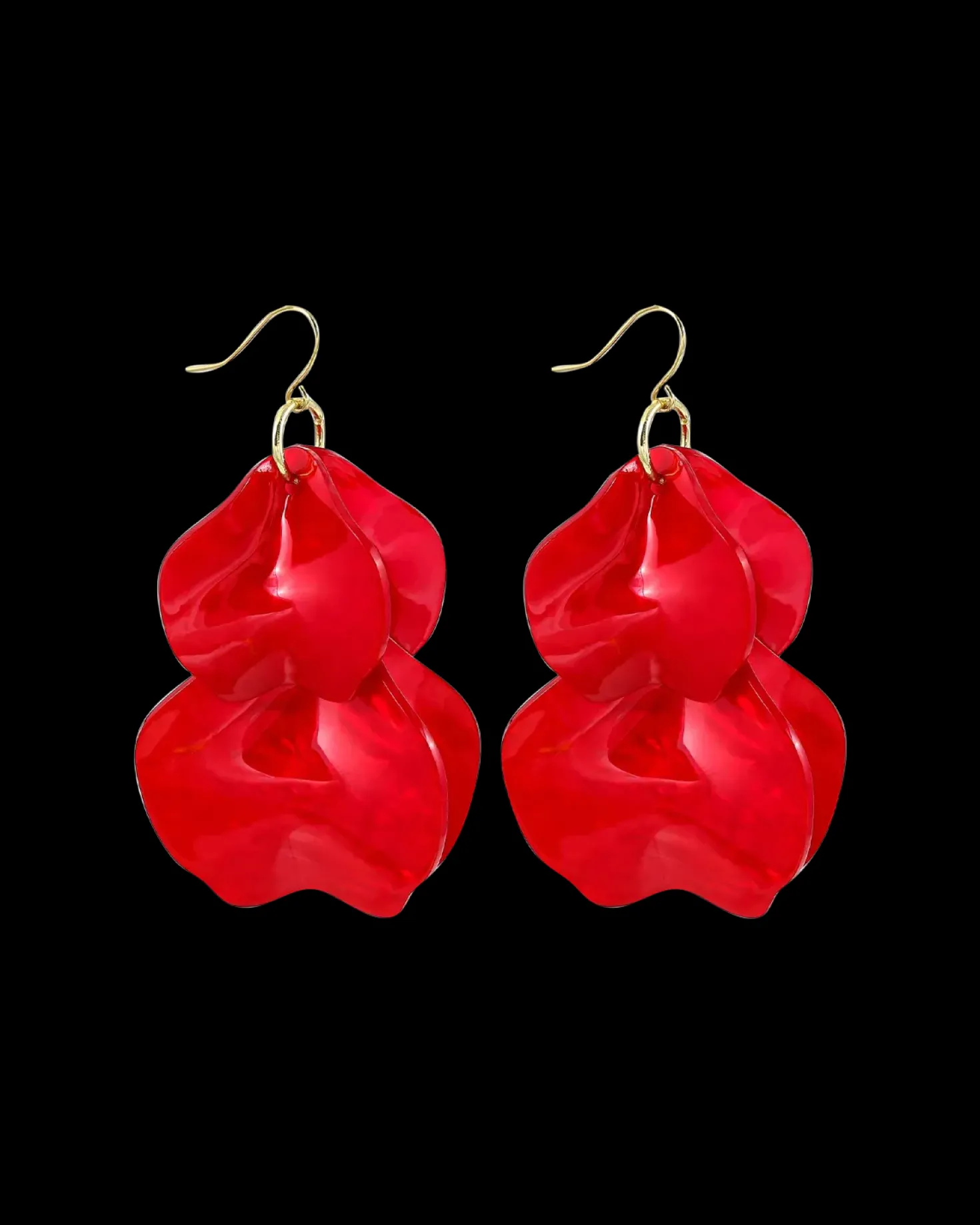 Pendants d'oreilles - Romatic Leaves