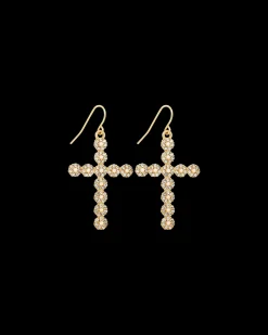 Pendants d'oreilles - Sparkling Cross