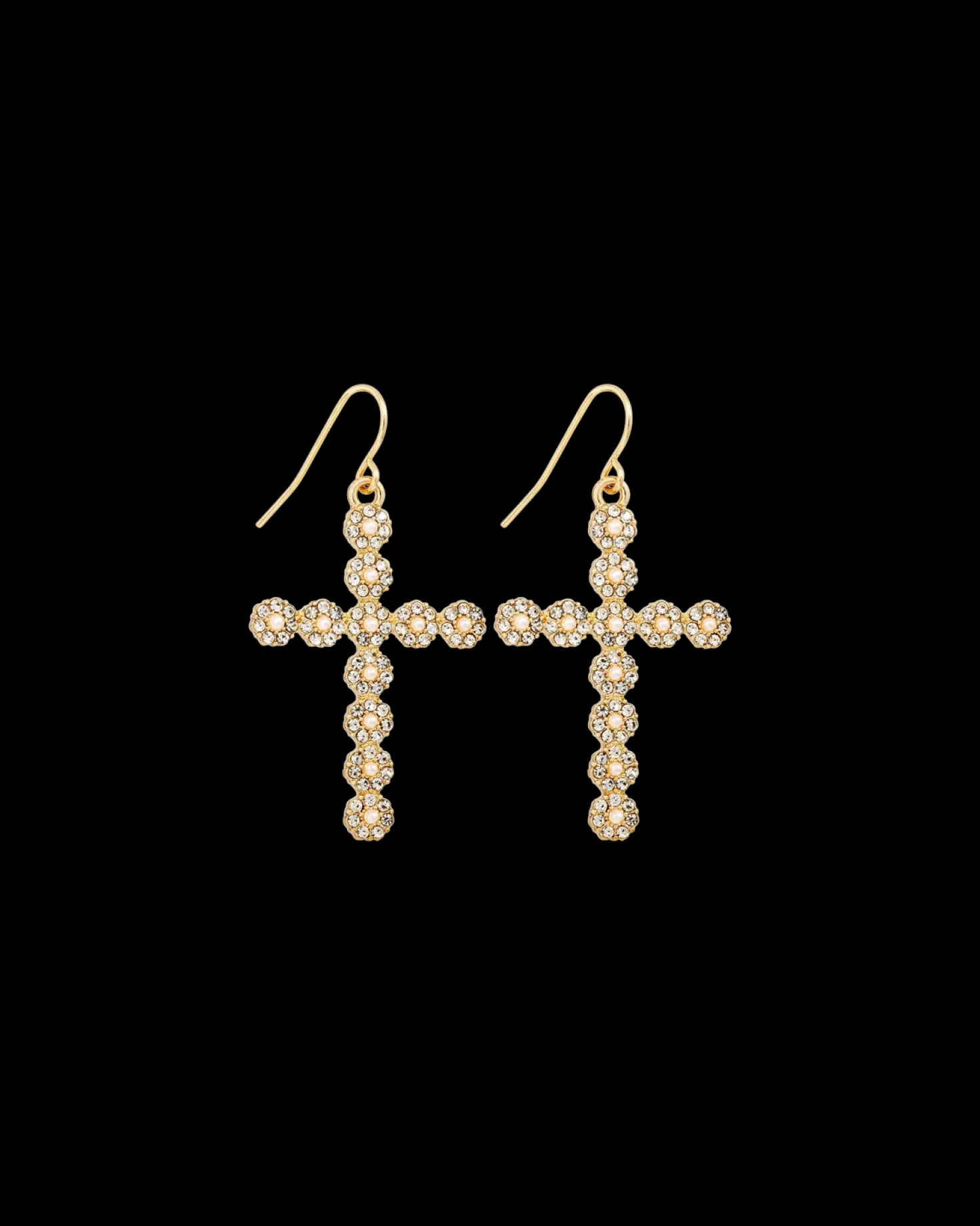 Pendants d'oreilles - Sparkling Cross