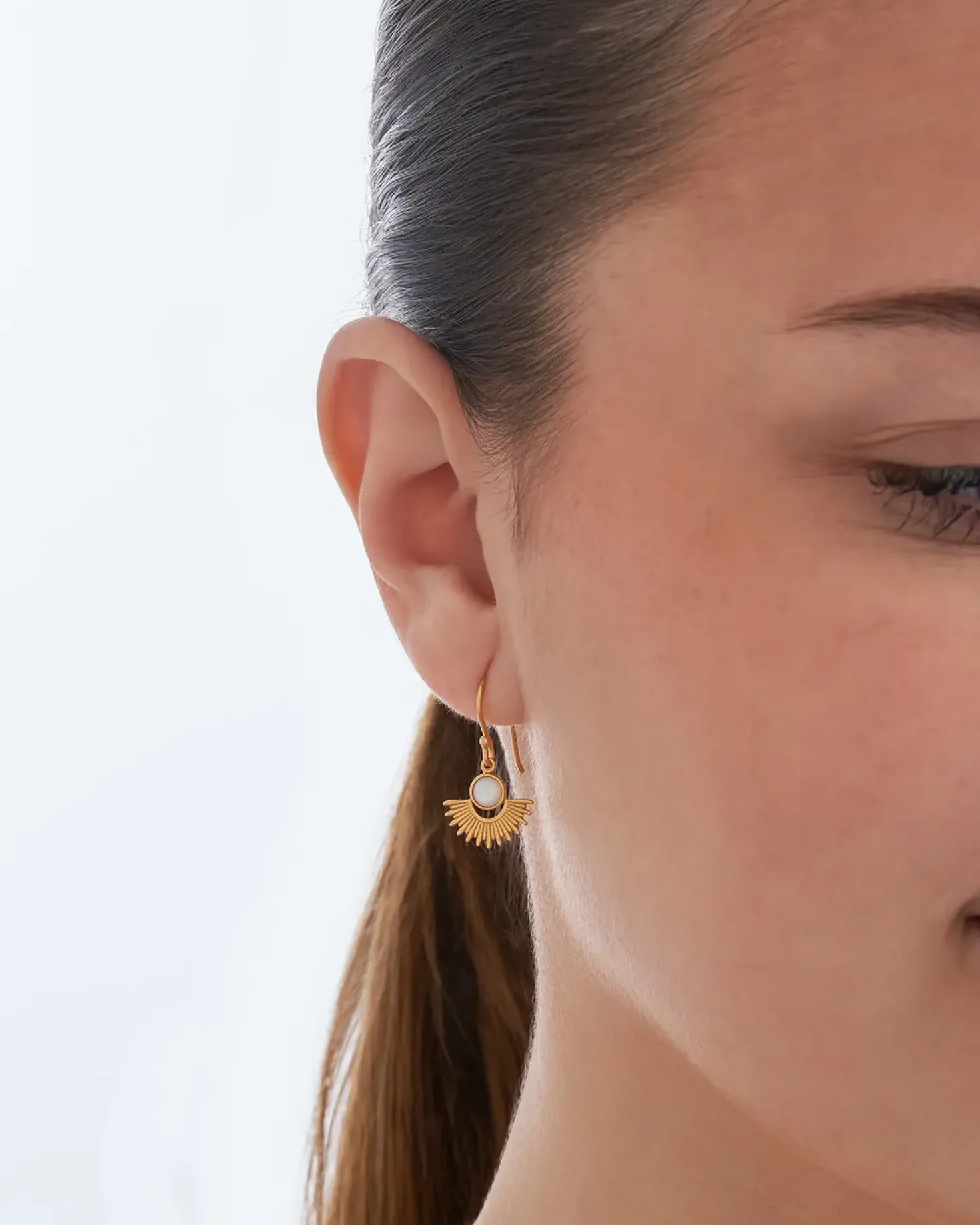 Pendants d'oreilles - Sun Pearl
