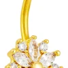 Piercing - Floral Charm