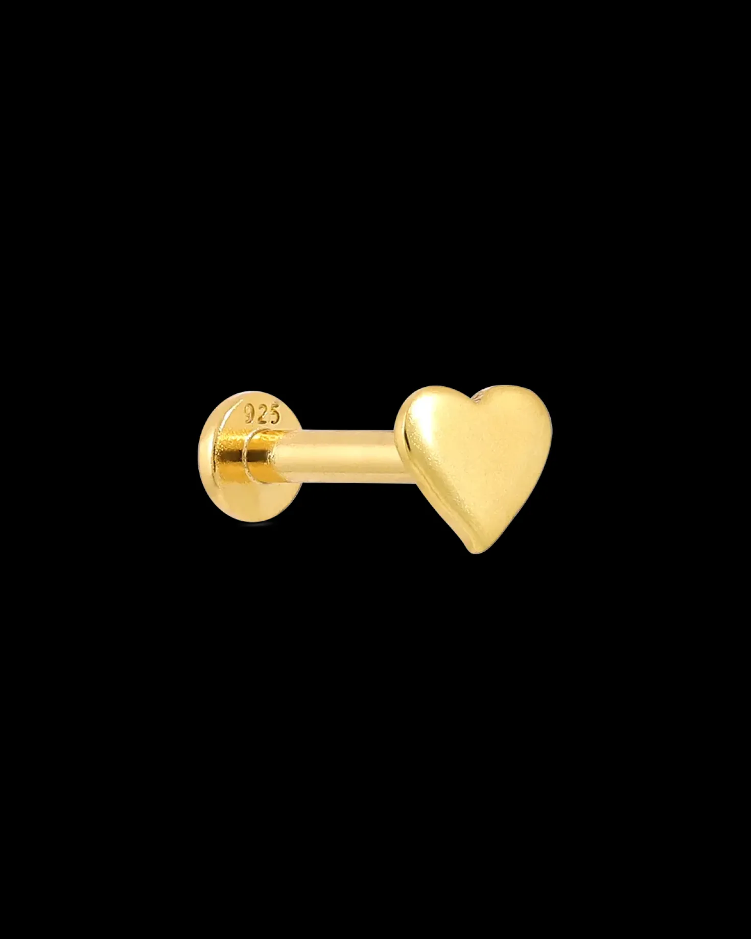 Piercing - Golden Heart