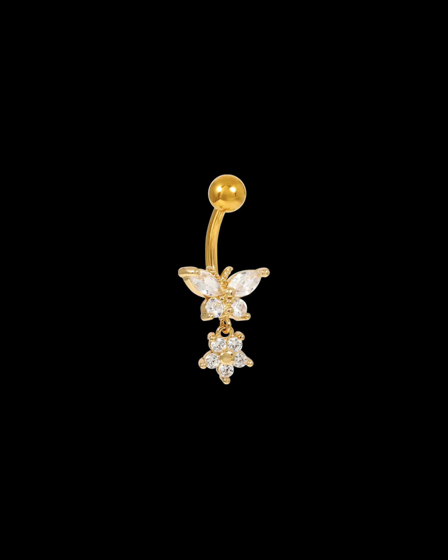 Piercing - Zirconia Wings