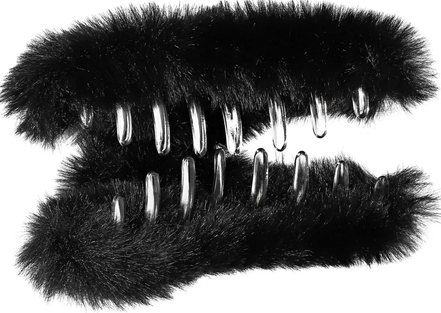 Pince à cheveux - Black Fur