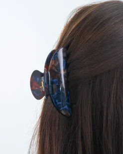 Pince à cheveux - Blue Brown