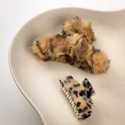 Pince à cheveux - Cozy Leopard