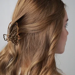 Pince à cheveux - Golden Butterfly