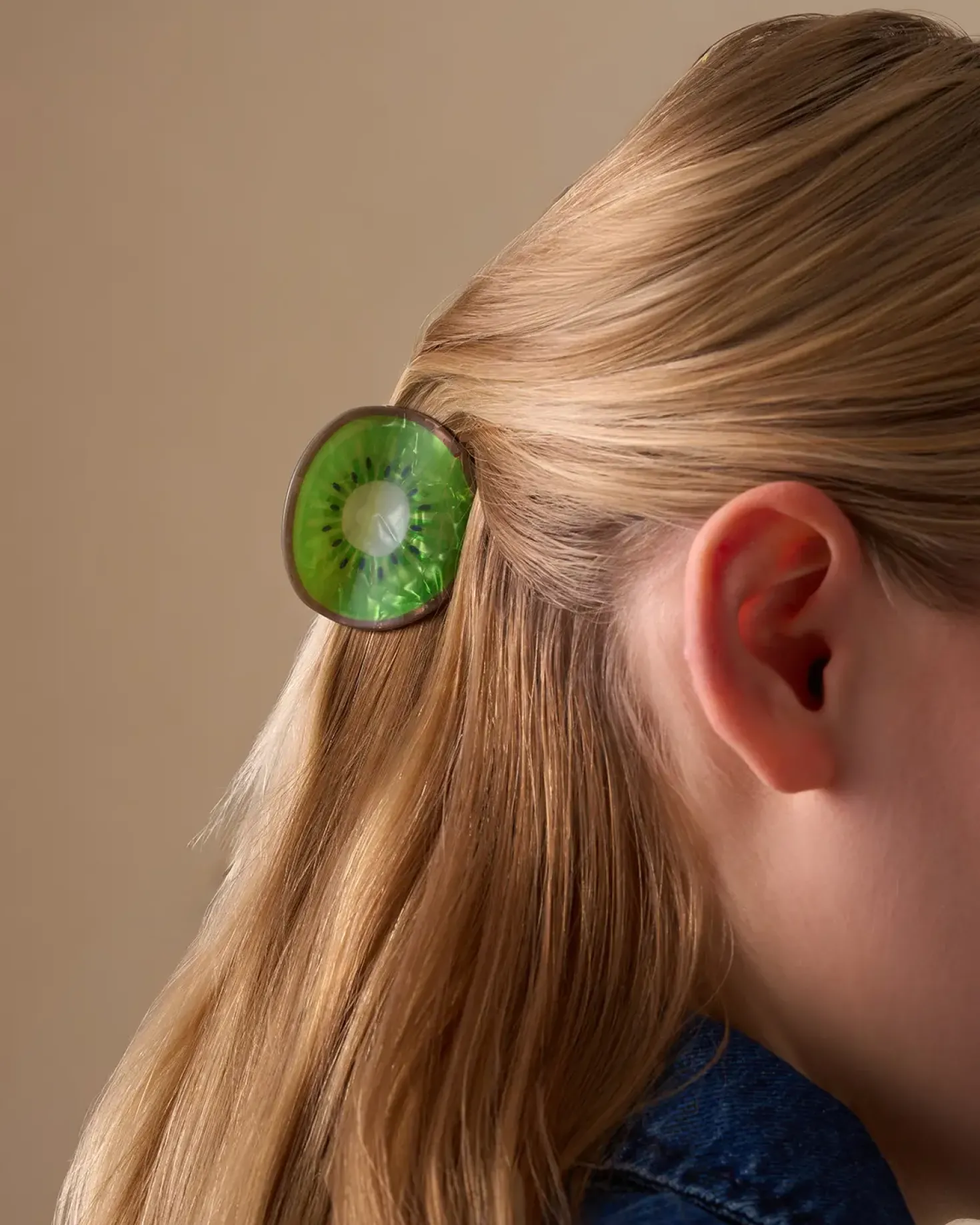 Pince à cheveux - Green Kiwi