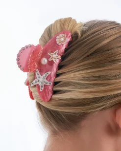 Pince à cheveux - Maritime Red