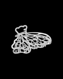 Pince à cheveux - Silver Butterfly