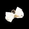 Pince à cheveux - White Bows