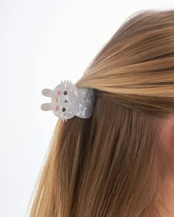 Pince à cheveux - White Bunny