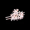 Pince à cheveux - White Coral