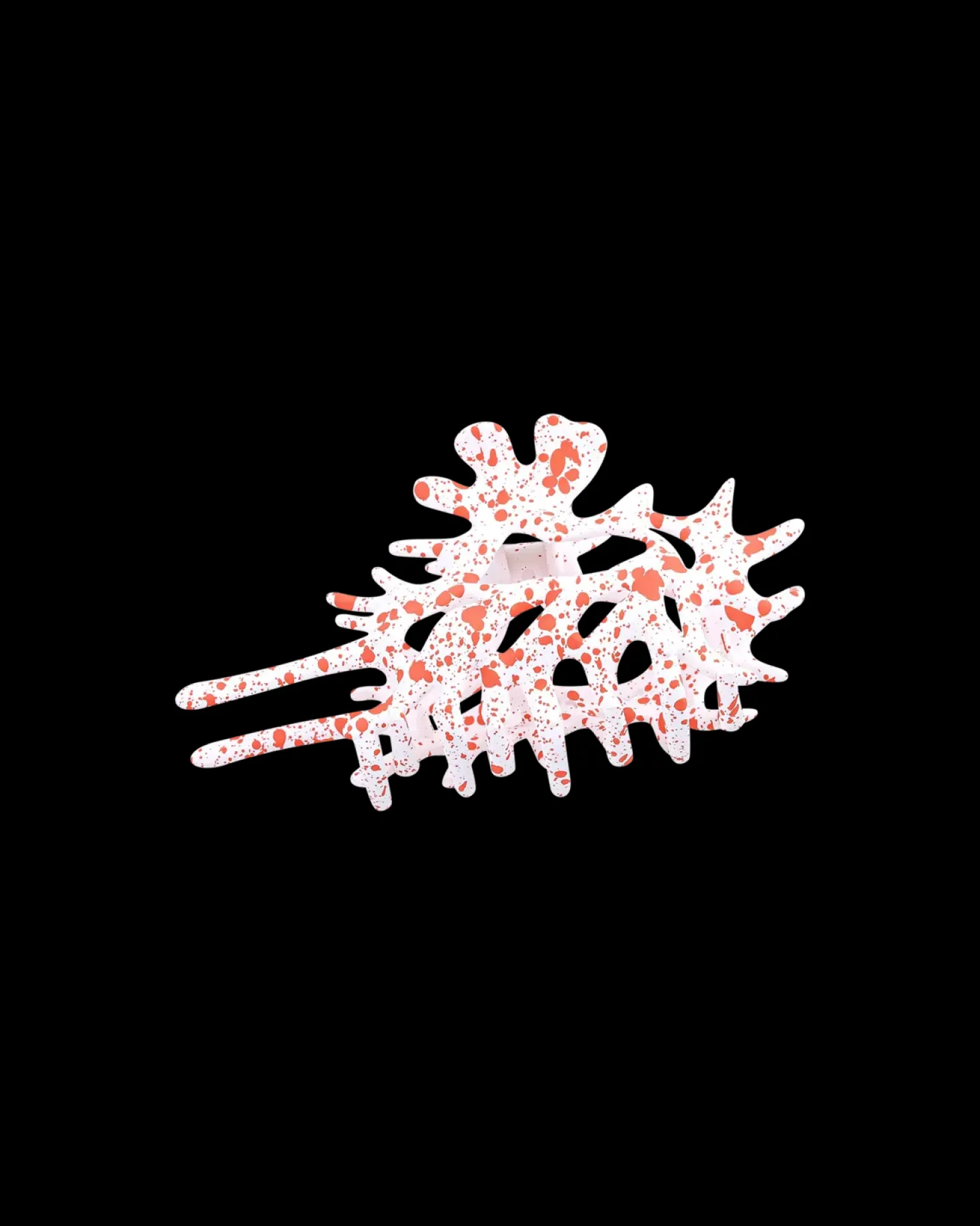 Pince à cheveux - White Coral