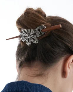Épingle à cheveux - Wood Flower