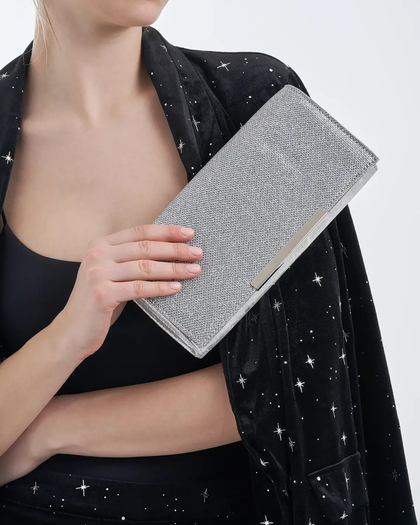 Pochette - Silver Sparkle