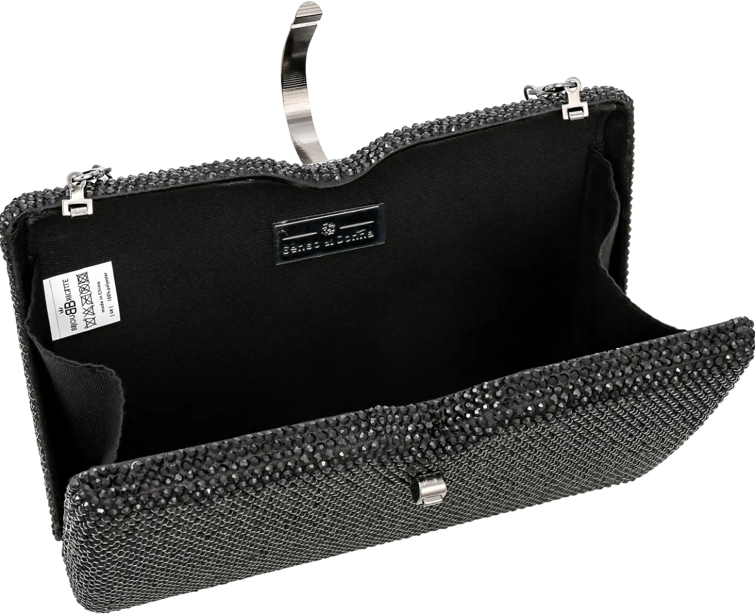 Pochette rigide - Black Shine