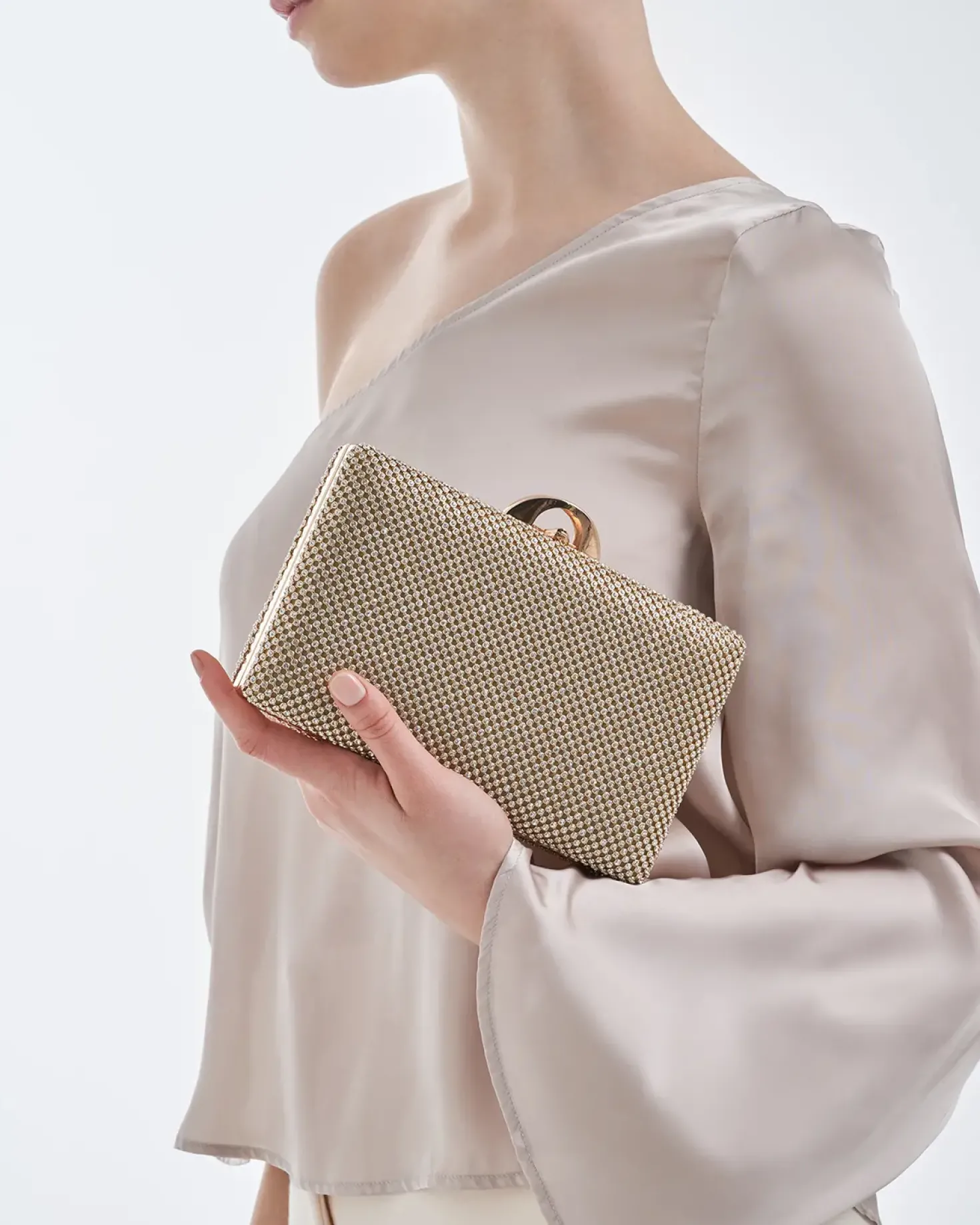 Pochette rigide - Glamorous Gold